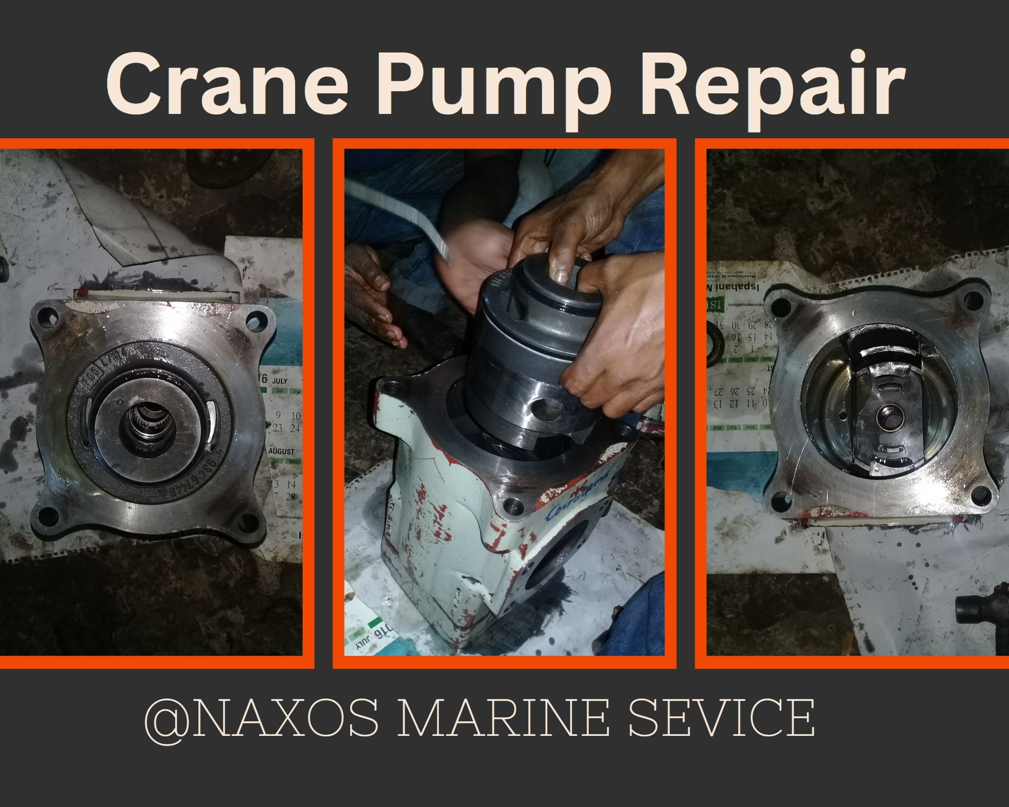 Crane Pump Repair in Bangladesh